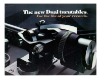 Dual New-Dual Turntables-Catalog 